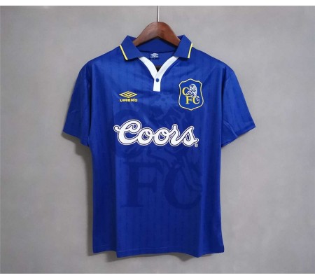 Chelsea 97/98 Home Blue Soccer Jersey